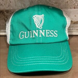 Guinness green and White adjustable hat ; like New Condition